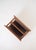 Danish Double Magazine Holder in Teak and Leather attributed to Salin Møbler, 1970s For Sale - Image 4 of 8