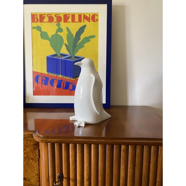 Ceramic Penguin Sculpture, Italy, 1980s For Sale - Image 13 of 17