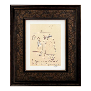 Pablo Picasso Trip to Paris 3 Limited Edition Framed