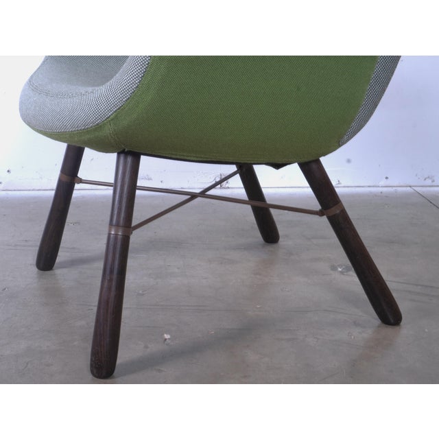 Vitra Vitra East River Chair Green Mix 04 by Hella Jongerius For Sale - Image 4 of 13