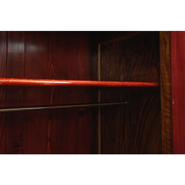 Art Nouveau Wardrobe in Brass and Pine For Sale - Image 18 of 18