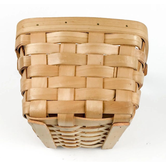Vintage French Bentwood Picnic Basket For Sale - Image 11 of 13