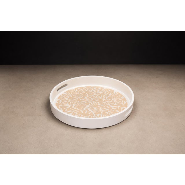 White "Ocelote" Tray, Wood, Ensamble Artesano, 2024 For Sale - Image 8 of 10
