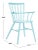 2020s Clifton Arm Chair, Set of 2 - Blue For Sale - Image 5 of 11