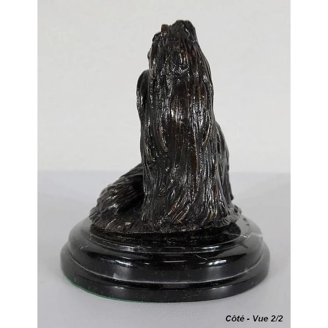French Metal Yorkshire Sculpture, 20th-Century For Sale - Image 10 of 18