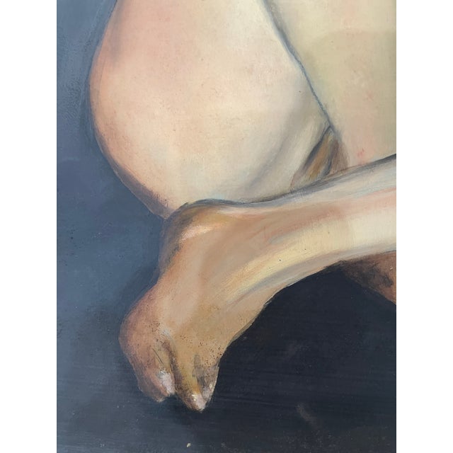 1980s Marc Olivier Grégoire (1906-1991) Nude Painting For Sale In Miami - Image 6 of 6