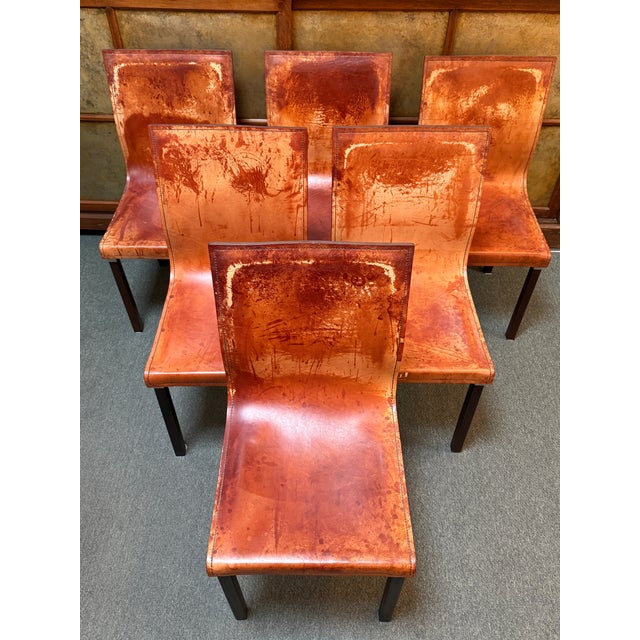 Rustic Zele Furniture Emile Dining Chairs, Set of Six For Sale - Image 3 of 16