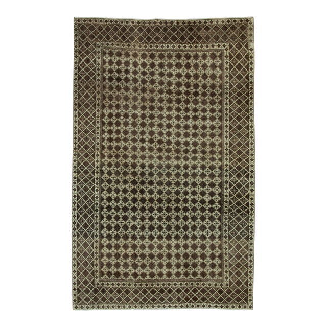 Turkish Vintage Rug 4'7" x 7'5" #20708 For Sale