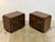 Mid-Century Modern Pair Lane Staccato Brutalist Nightstands - Vintage Mid Century Bedside Tables For Sale - Image 3 of 11