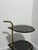 Gold 3-Tier Bar Trolley in Gold-Plated Metal and Smoked Glass, 1970 For Sale - Image 8 of 13