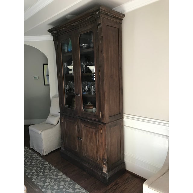 Restoration Hardware St. James Collection Glass Double Door Sideboard