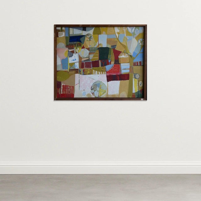 Lita, Large Abstract Composition, 1980s, Oil on Board For Sale - Image 10 of 10
