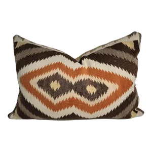 Navajo Indian Weaving Eye Dazzler Pillow