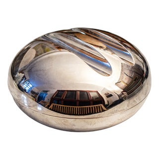 Silver-Plated Box by Lino Sabattini, 1970s For Sale