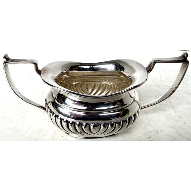 Victorian Classic Fine Quality Silver Plated (7) Piece Tea Service England C1890 For Sale - Image 15 of 18