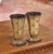 Bring a touch of French country charm to a mantel, console, or tabletop with this delightful pair of antique flower vases....