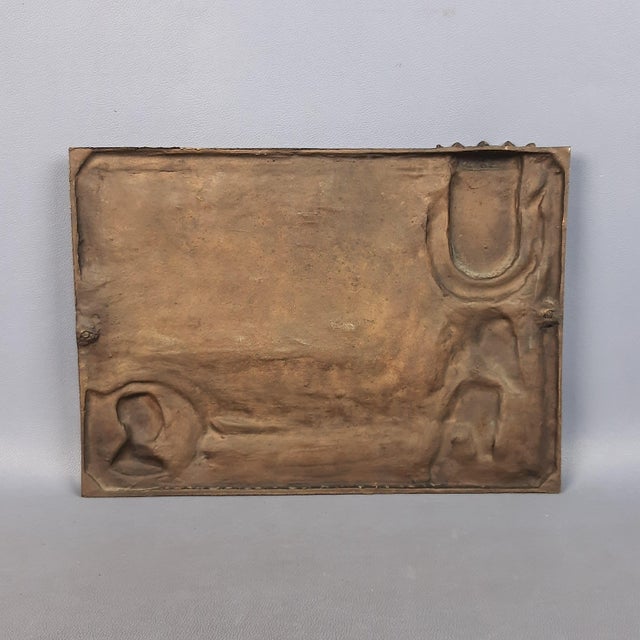 Bronze High Relief Plaque with Sforzesco Castle, Late 19th Century For Sale - Image 6 of 11