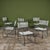 Terra Furniture 1970s Set of Six Kipp Stewart Bronze Patio Dining Armchairs for Terra For Sale - Image 4 of 18