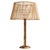 Vintage Scandinavian Table Lamp in Faux Bamboo with Rattan Shade, 1960s For Sale - Image 15 of 15