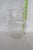 Transparent Early 20th Century Anchor Hocking Depression Glass Pillar Optic Water Pitcher With Ice Lip For Sale - Image 8 of 11