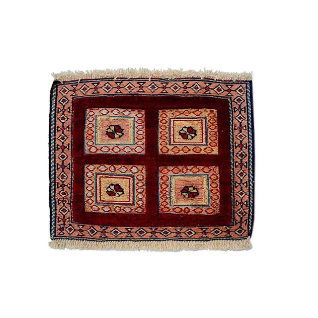 Red Sirjan Kelim Rug, 2000s For Sale - Image 8 of 8