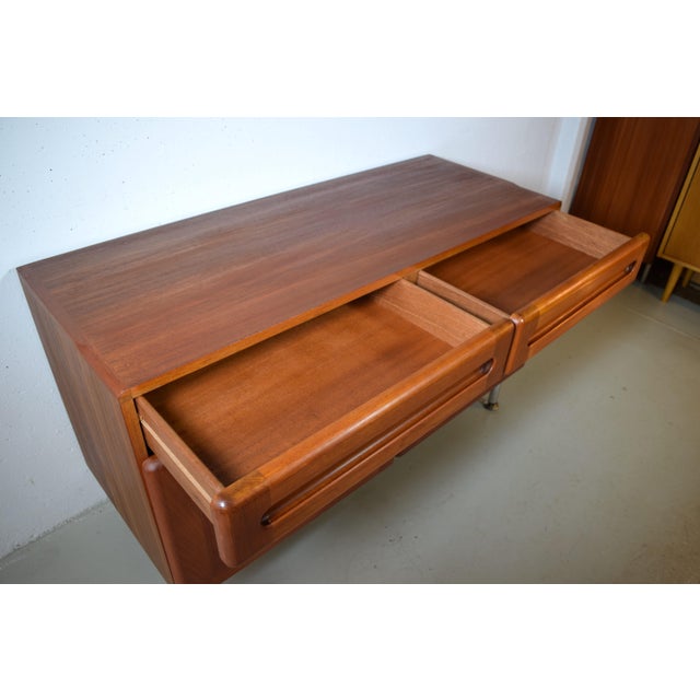 Danish Teak Chest of Drawers by Kollund Möbler, 1970s For Sale - Image 4 of 7