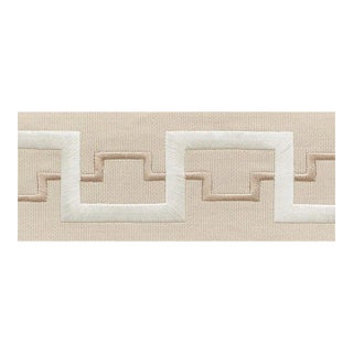 Sample - Schumacher Turret Tape in Champagne For Sale