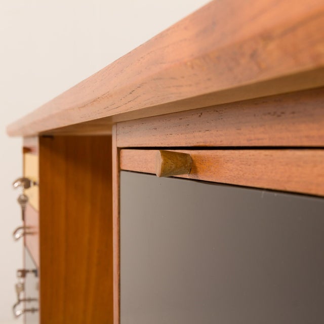Mid-Century Modern Danish Teak Desk, 1970s For Sale - Image 17 of 18