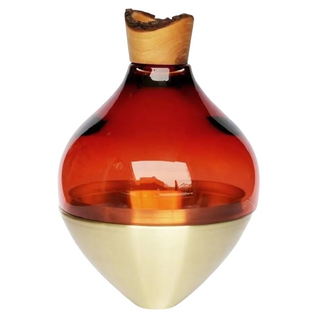 Peach India Vase II by Pia Wüstenberg For Sale