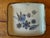 Vintage Ken Edward's Un Vide Poche, Trinket Tray, from the El Palomar Studio in Mexico. Charming bird, butterfly & flower...