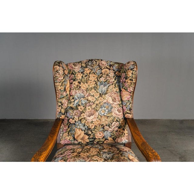 Gründerzeit Wing Chair, Late 19th Century For Sale - Image 16 of 18