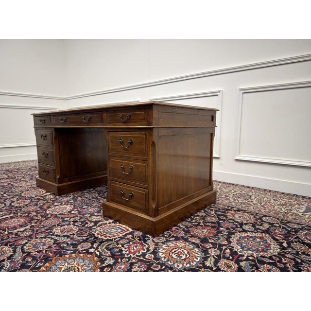 English Desk in Oak For Sale - Image 6 of 18
