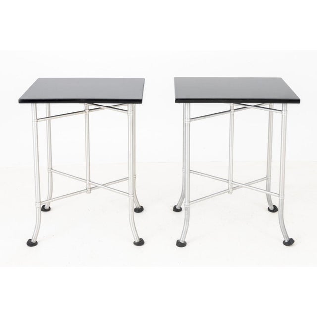 Art Deco Warren McArthur Art Deco Bedside Tables, Pair For Sale - Image 3 of 6