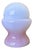 Space Age Accent Table Lamp in Pink Opaline Glass, 1960s For Sale