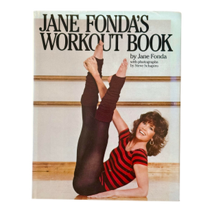 Signed Jane Fonda’s Workout Book (1981) | Vintage Fitness Hardcover With Dust Jacket