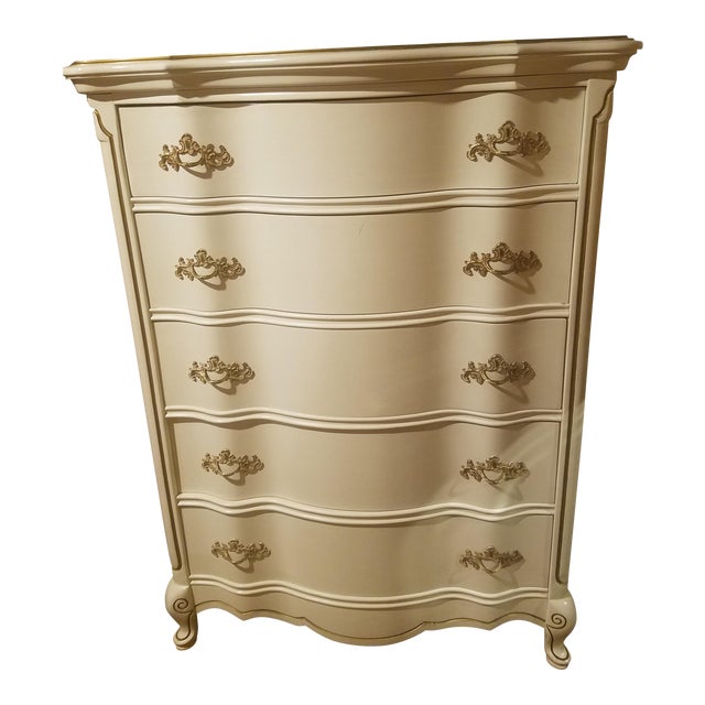 Vintage Bassett French Provincial Chest of Drawers Chairish