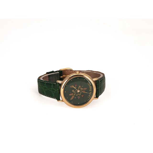 Postmodern Laura Biagiotti Vintage Women's Wristwatch, 1990s, Botanica For Sale - Image 3 of 18