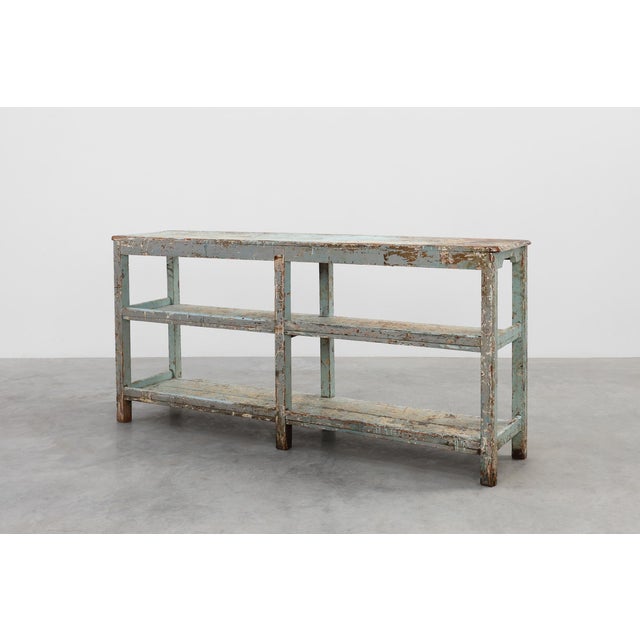 Industrial Console Table, France, 1900s For Sale - Image 11 of 15