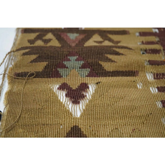 Antique Kilim Rug 3' x 4'11'' For Sale - Image 9 of 11
