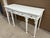 English Late 20th Century White Lacquered Chippendale Console by Maitland-Smith For Sale - Image 3 of 15