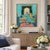 Expressionism “Cheetahs and Forsythia” and Original Painting by Michelle Heimann. For Sale - Image 3 of 4