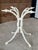 Vintage Regency Cast Aluminum Powder Coated Outdoor Dining Table Base For Sale - Image 10 of 12