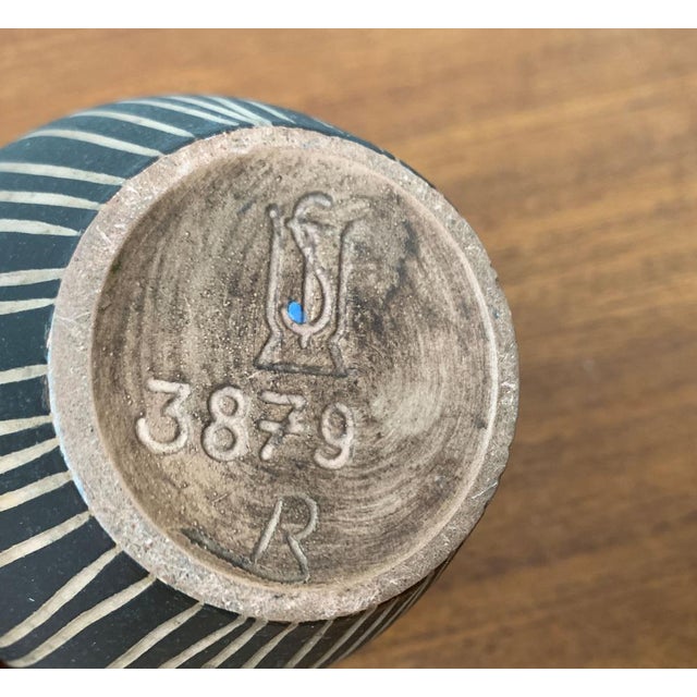 Mid-Century West German Pottery WGP Fischmaul Vase from Steuler, 1960s For Sale - Image 14 of 17