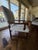Beautiful Traditional Oak Parquet Dining Room Table and Chairs With 2 Exenstions For Sale - Image 12 of 17