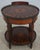 Theodore Alexander Inlaid 2 Tier Mixed Wood End Table For Sale - Image 13 of 18