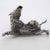 Silver Vintage Italian Handmade Genuine Silver Boar Figurine by Mario Cerreti, 1950s For Sale - Image 8 of 13