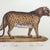 Illustration Vintage Framed "Der Panther" Lithograph Style Print in Black Faux Bamboo Frame For Sale - Image 3 of 8