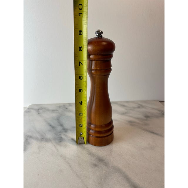 Banton by Vic Firth Hand Turned Wood Pepper Mill Grinder For Sale In Seattle - Image 6 of 7