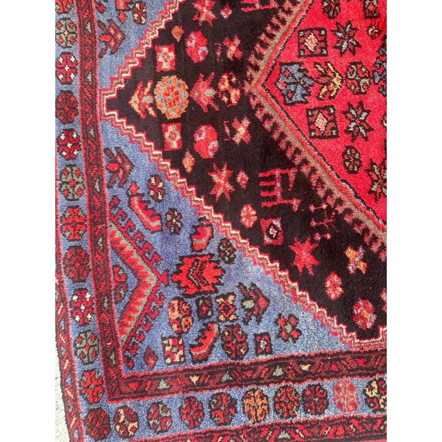 1950s Vintage Hamadan Rug, 1950s For Sale - Image 5 of 18