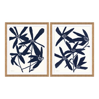 Blossom I and II by Susan Hable For Sale